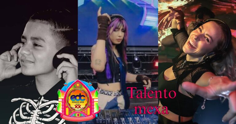 Actos mexas para disfrutar en EDC 2025