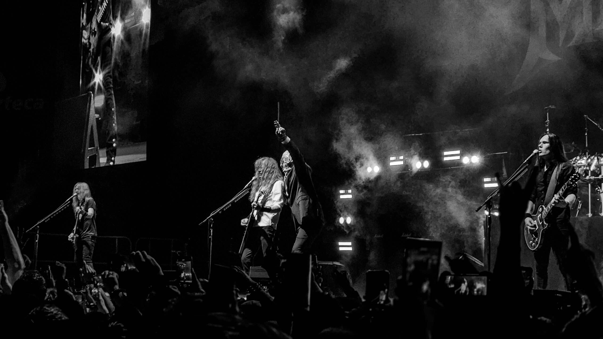 Megadeth llenó de euforia la Arena CDMX Foto: Axel Velazquez