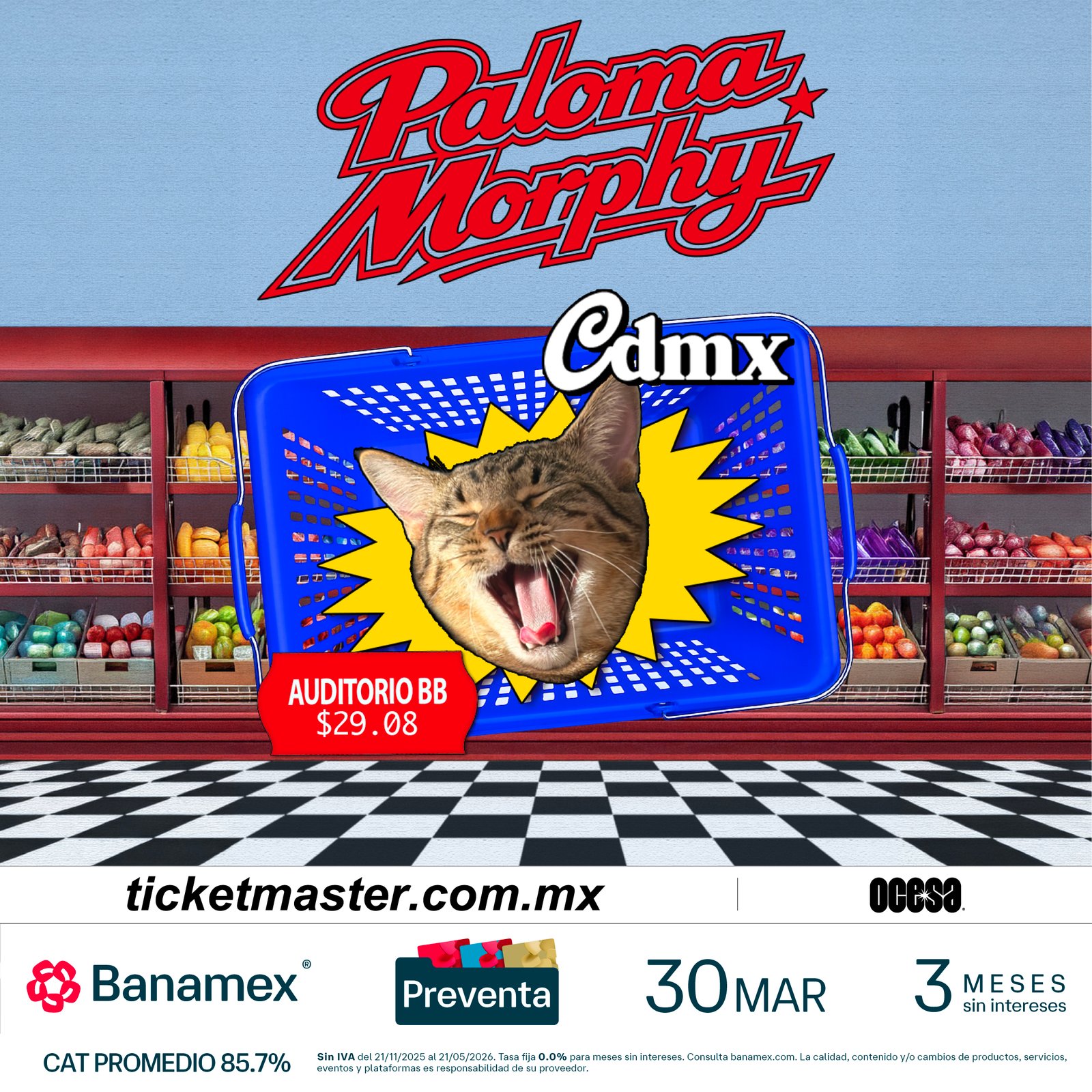 Paloma Morphy y su Indie Pop llega al Auditorio BB
