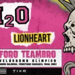 Cartel promocional del CMBA Punk Rock Fest Vol. 4 2026 con H2O y Lionheart, programado para el 24 de octubre en CDMX.